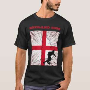 Camiseta England Soccer flag ball english Team Football  20