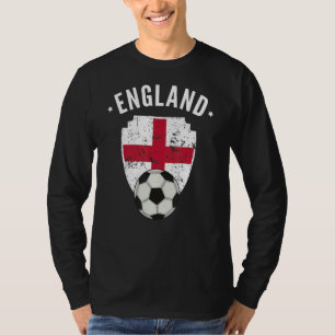 Camiseta England Soccer Inglaterra Bandeira do Orgulho Ingl