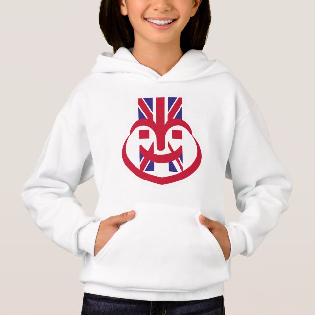 CAMISETA ENGLAND UK FACE HEART BY MASANSER (Frente)