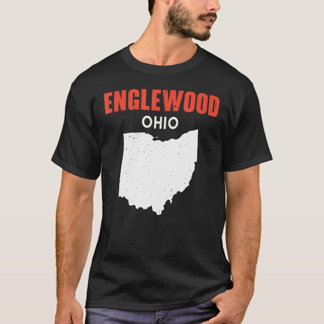 Camiseta Englewood Ohio USA State America Travel Ohioan (Frente)