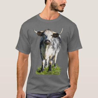 Camiseta English Longhorn Cow