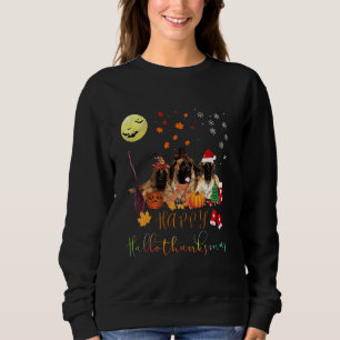 Camiseta English Mastiff Dog Happy Hallothanksmas Family Xm