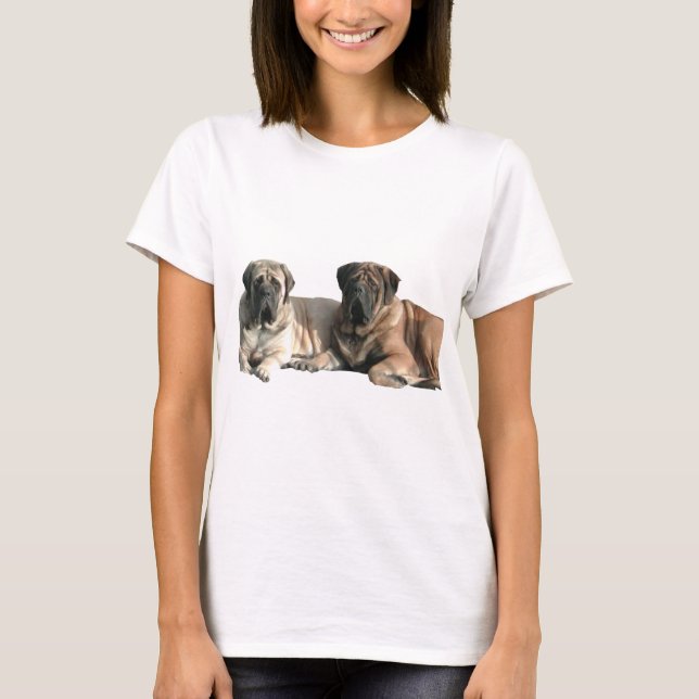 Camiseta English Mastiff Freunde (Frente)