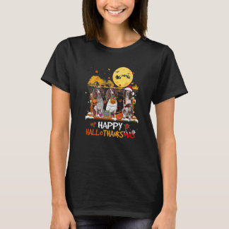 Camiseta English Springer Spaniel Happy Hallothanksmas Hall