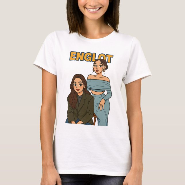 Camiseta Englot Thai GL Ship Casal, Engfa e Charlotte (Frente)
