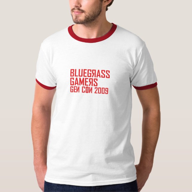 Camiseta Engodo 2009 do Gen dos Gamers do Bluegrass (Frente)