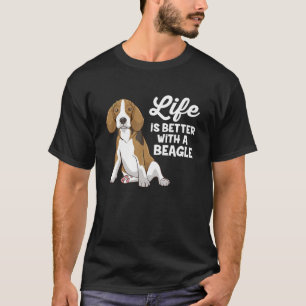 Camiseta Engraçada, A Vida Do Cão É Melhor Com Um Bagão.