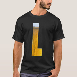 Camiseta Engraçada alfabeto Letras De Beer Foam Letra Inici