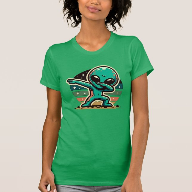 Camiseta Engraçada Alienígena Extraterrestre (Frente)