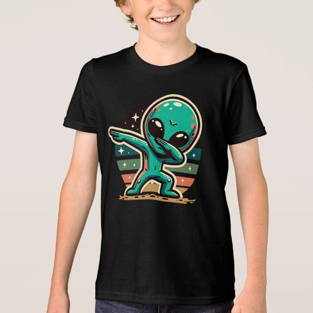 Camiseta Engraçada Alienígena Extraterrestre (Frente)