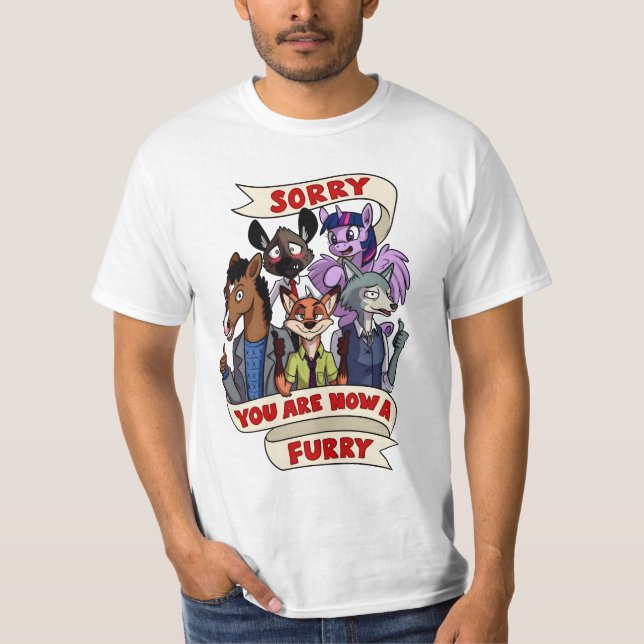 Camiseta engraçada anti-pelagem (Frente)