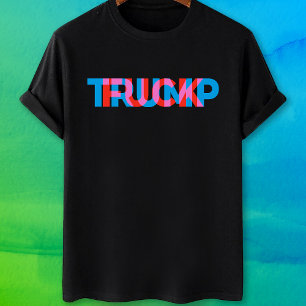 Camiseta engraçada anti-trump F trump FDT