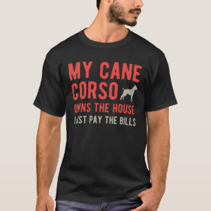 Camiseta Engraçada Cane Corso