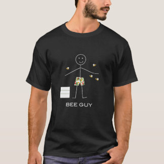 Camiseta Engraçada Cara de abelhas