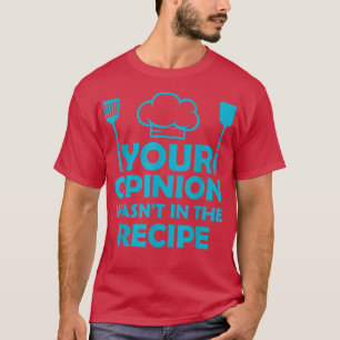 Camiseta engraçada chef art homens mulheres cozinham pastel
