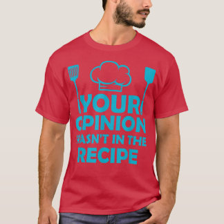 Camiseta engraçada chef art homens mulheres cozinham pastel
