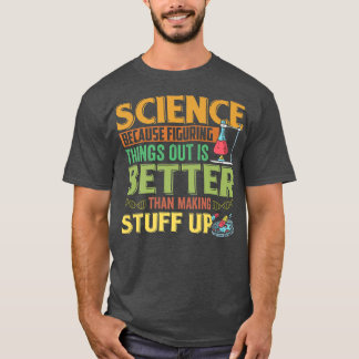 Camiseta Engraçada Ciência Sucesso Química Nerd de Motivaçã