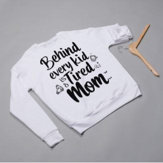 Camiseta Engraçada Citação De Dúvida Da Mãe - Cansada E Ado