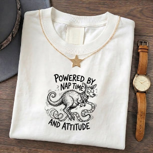Camiseta Engraçada Citação de Humor de Canguru Aus