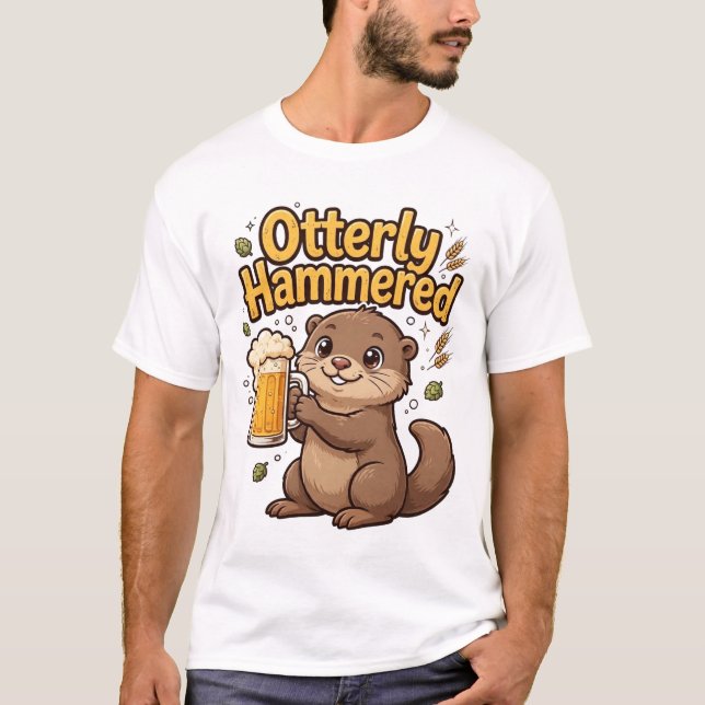 Camiseta engraçada citada bêbado (Frente)
