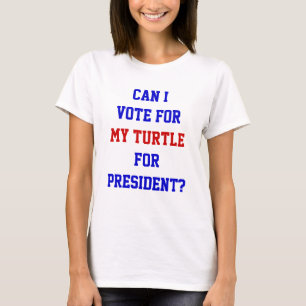 Camiseta engraçada com citação de política de tart