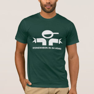 Camiseta engraçada com citação para pedreiros