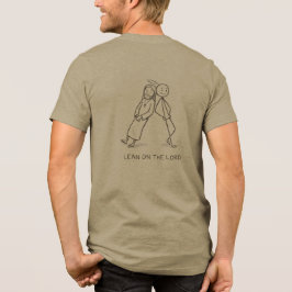 Camiseta engraçada com figura de Jesus e a frase L