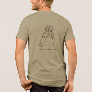 Camiseta engraçada com figura de Jesus e a frase L
