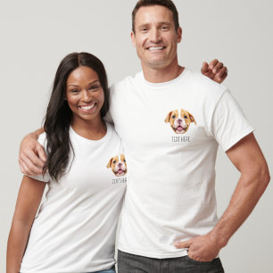 Camiseta engraçada com foto do rosto de bebê de ga
