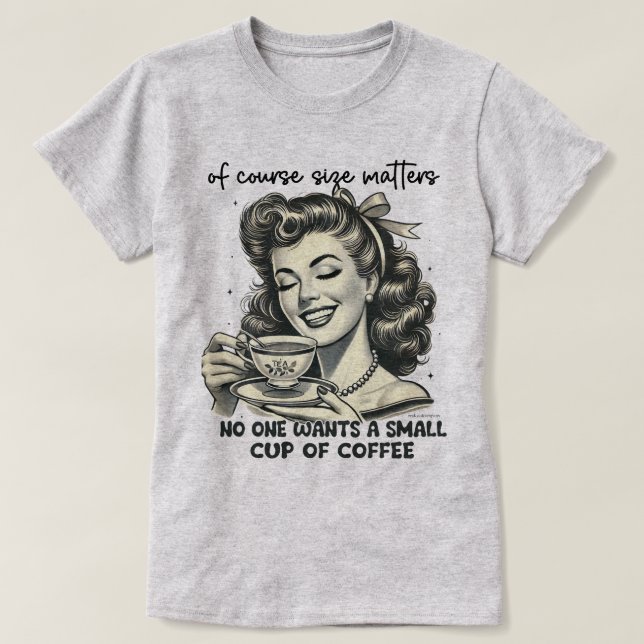Camiseta engraçada com gráfico retrô "Claro que o  (Frente do Design)
