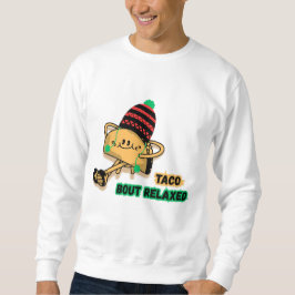 camiseta engraçada com piada de taco