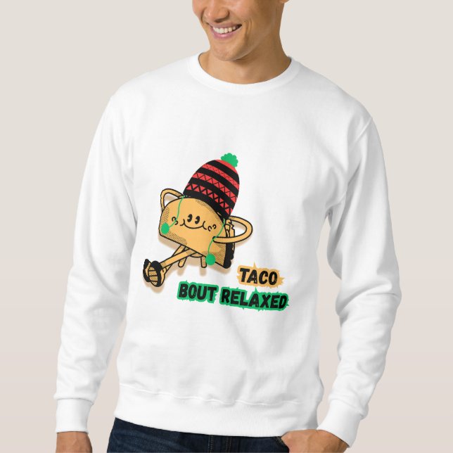camiseta engraçada com piada de taco (Frente)