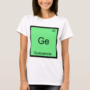 Camiseta engraçada com símbolo do elemento químico