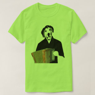 Camiseta engraçada da música de Cajun do jogador