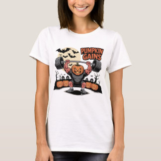 Camiseta engraçada de abóbora-de-bruxa-das-bruxas