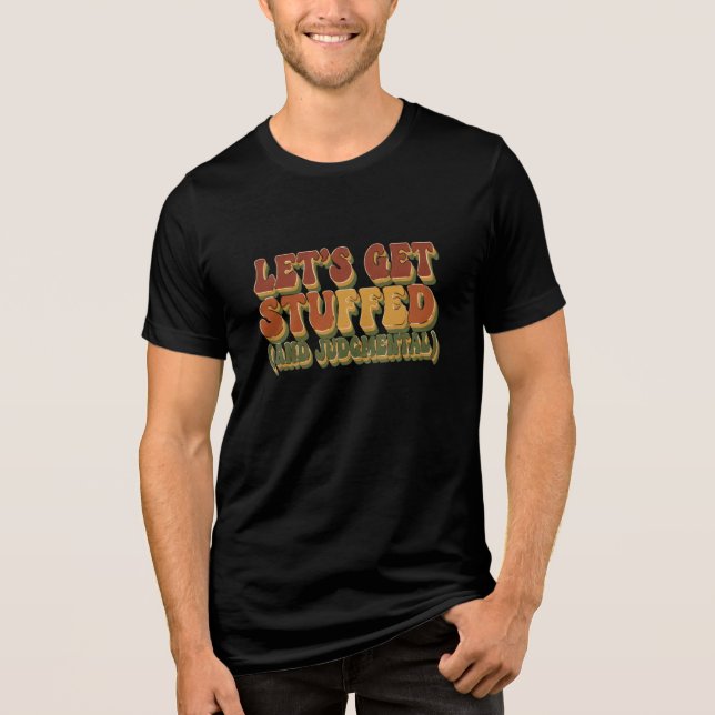 Camiseta engraçada de Ação de Graças (Frente)