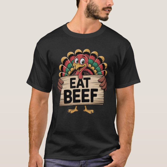 Camiseta engraçada de Ação de Graças – Feriado Hum (Frente)