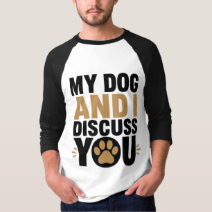 Camiseta Engraçada de Amante de Cachorro - Meu Cac
