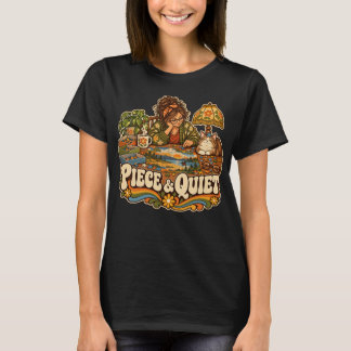 Camiseta Engraçada de Amante de Quebra-Cabeça Piec