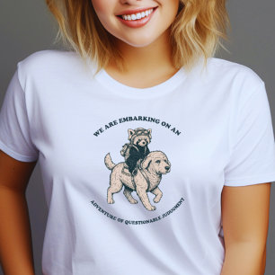 Camiseta engraçada de Aventura de Julgamento Quest