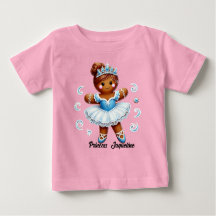 Camiseta engraçada de bailarina de gengibre