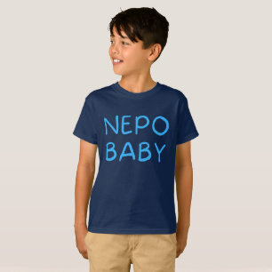 Camiseta engraçada de bebê Nepo