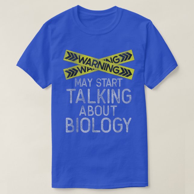 Camiseta engraçada de Biologia, Presente engraçado (Frente do Design)