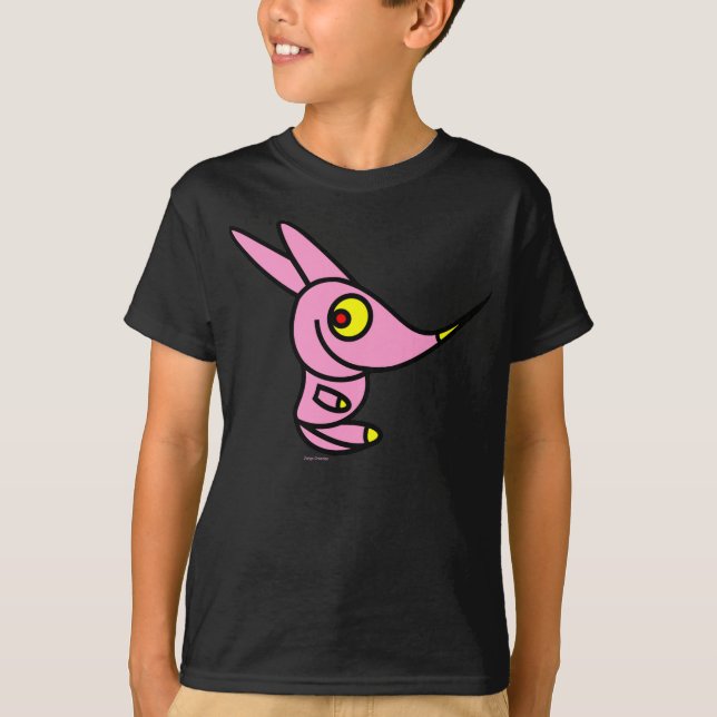 camiseta engraçada de cachorro engraçado-cão de ja (Frente)