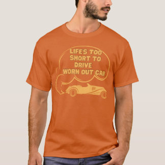Camiseta engraçada de carro antigo para o amante d