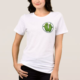 Camiseta engraçada de casal de pepino Kawaii fo