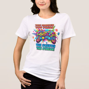 Camiseta engraçada de citação de jogos"