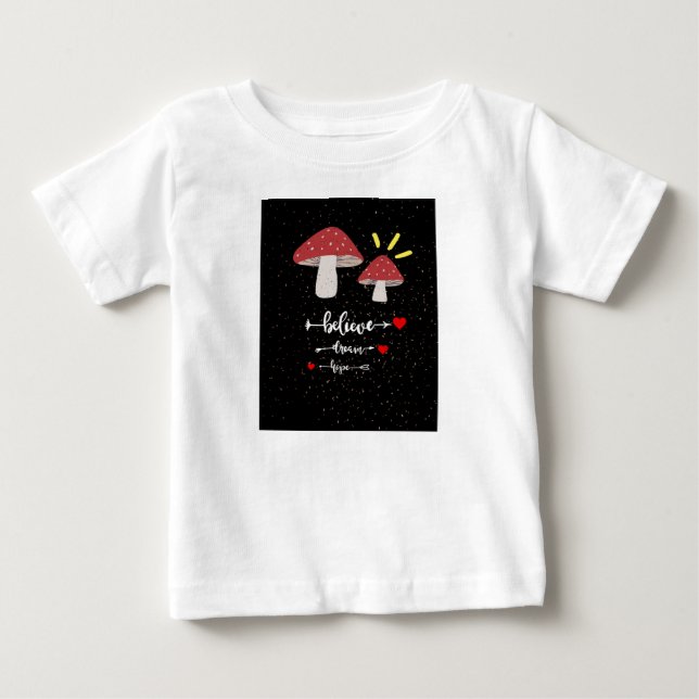 Camiseta engraçada de cogumelo (Frente)