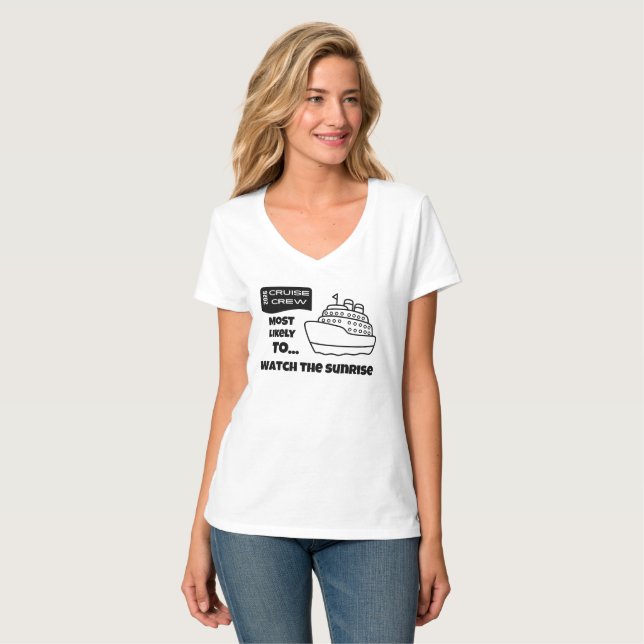 Camiseta engraçada de cruzeiro Mais Provável Assis (Frente Completa)