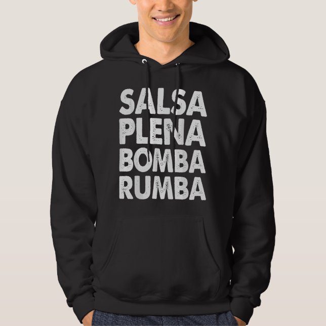 Camiseta engraçada de dança de salsa para mulheres (Frente)